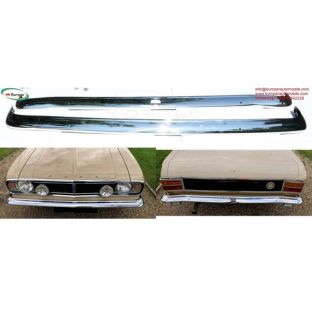 Ford Lotus Cortina MK2 bumpers (1966-1970) without over riders